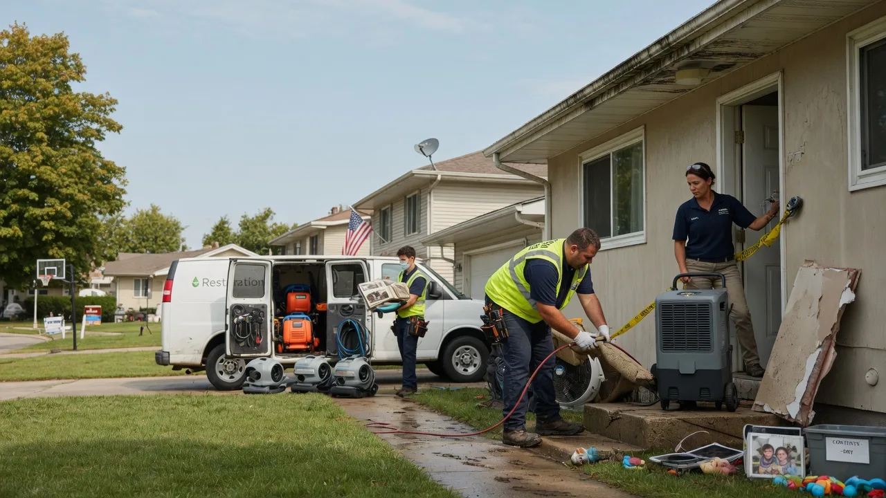 Water Damage Restoration in Midwest City, OK near me